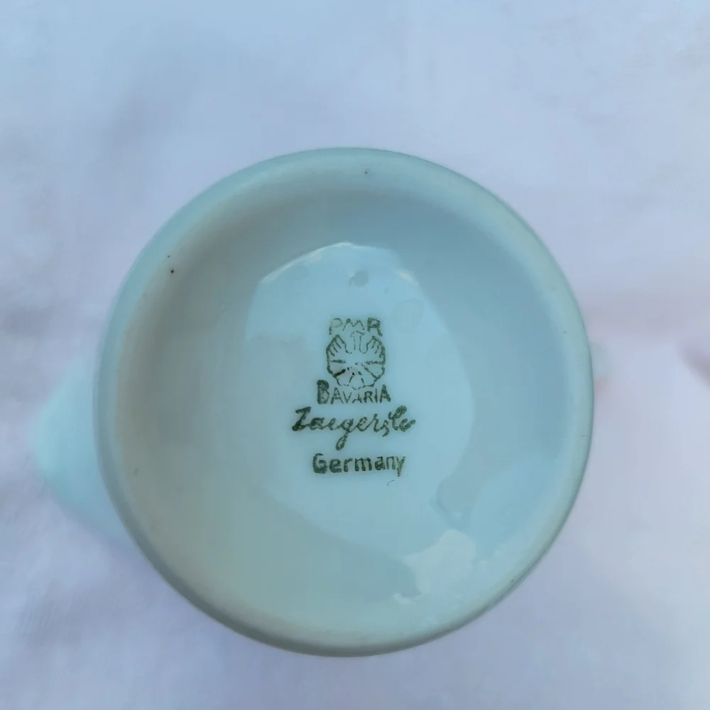 Vintage Creamer ~ PMR Bavaria Germany ~ Flowers ~ EUC ~ Sweet Little Item!